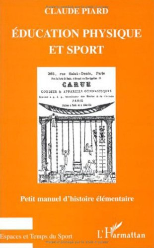Education physique et sport : manuel d'histoire élémentaire