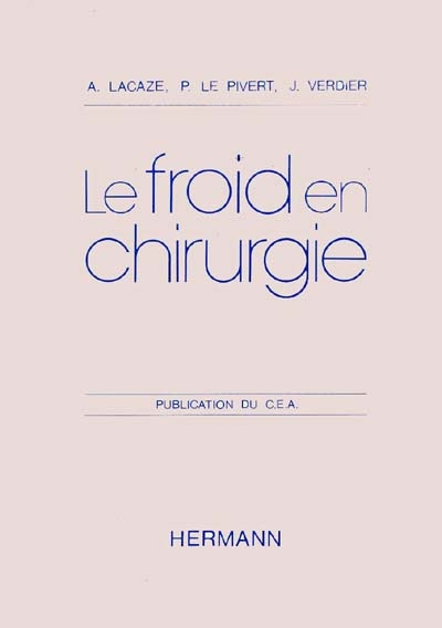 Le froid en chirurgie