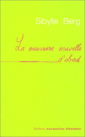 La mauvaise nouvelle d'abord : des histoires d'hommes