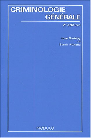 criminologie générale
