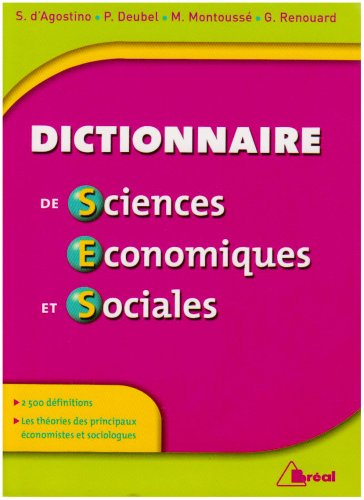Dictionnaire de sciences économiques et sociales