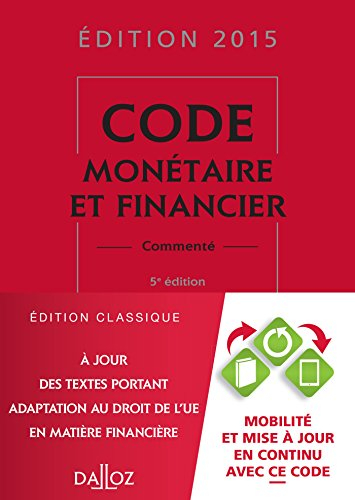 Code monétaire et financier 2015