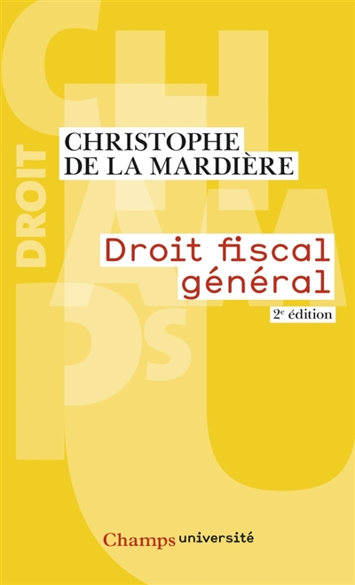Droit fiscal général