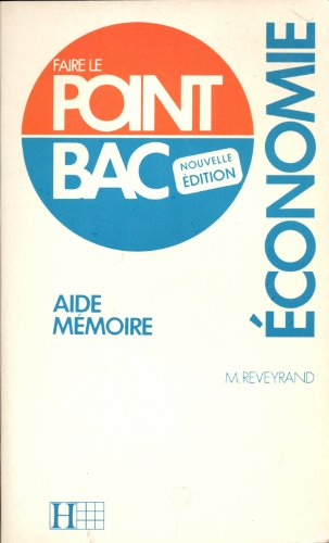 Sciences économiques et sociales : aide-mémoire