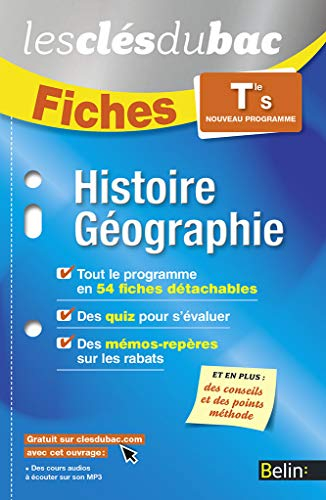 Histoire géographie terminale S : nouveau programme