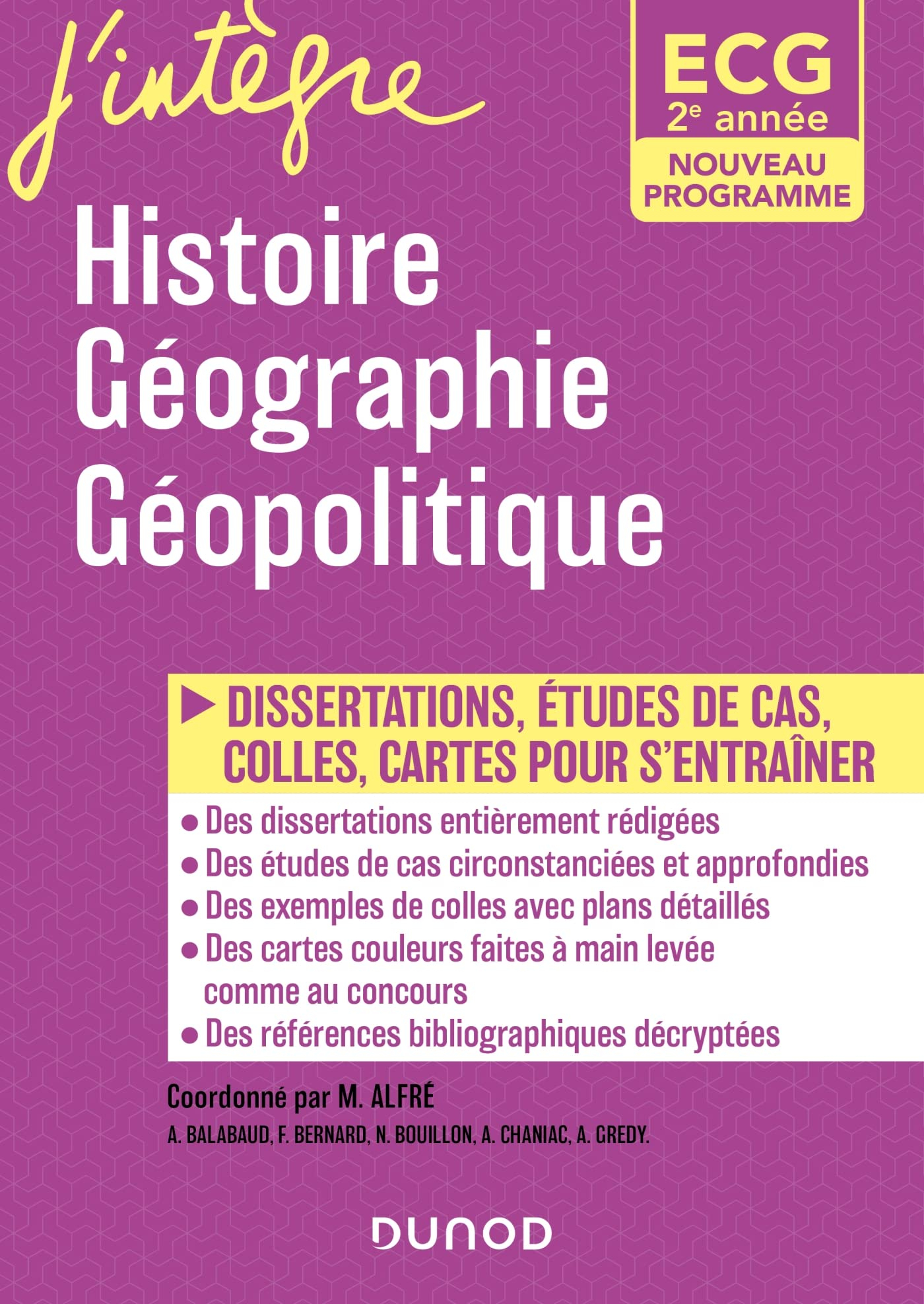 Histoire, géographie, géopolitique, ECG 2e année : dissertations, études de cas, colles, cartes pour