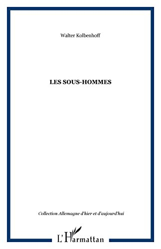 Les sous-hommes
