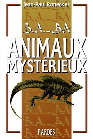 Animaux mystérieux