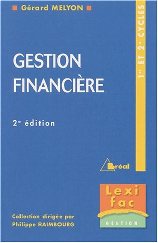 gestion financière 1er et 2ème cycles