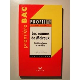 Les romans de Malraux : problématiques essentielles