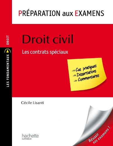 Droit civil : les contrats spéciaux