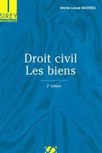 Droit civil, les biens