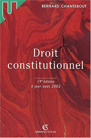 droit constitutionnel, 19e édition