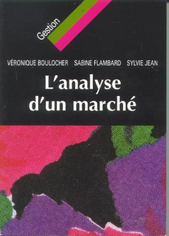 l'analyse d'un marché : de la définition au diagnostic