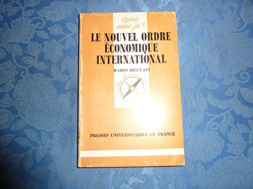 Le Nouvel ordre économique international