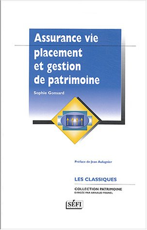 assurance vie placement et gestion de patrimoine