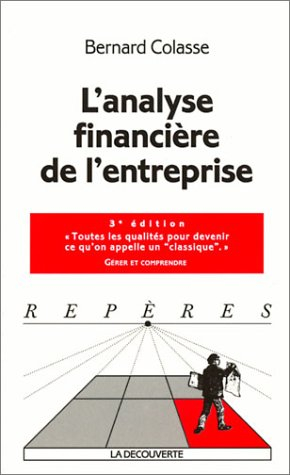 l'analyse financière de l'entreprise