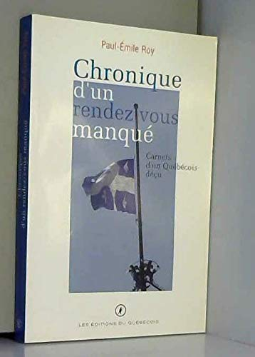 Chronique d'un rendez-vous manqué