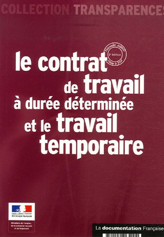 Le contrat de travail à durée déterminée et le travail temporaire