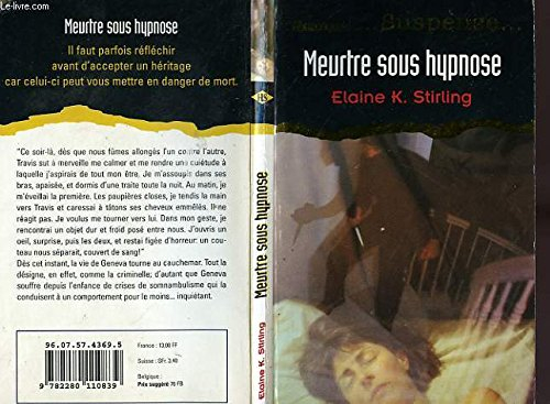 meurtre sous hypnose (suspense)
