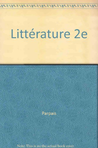 Littérature 2e