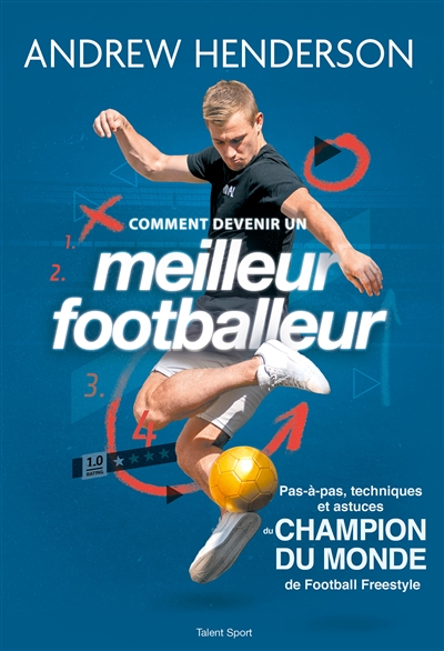 Comment devenir un meilleur footballeur ? : pas-à-pas, techniques et astuces du champion du monde de