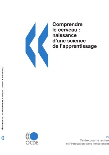 Comprendre le cerveau : naissance d'une science de l'apprentissage
