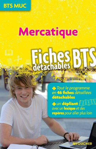 Mercatique : BTS MUC : fiches détachables
