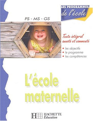 l'école maternelle ps-ms-gs