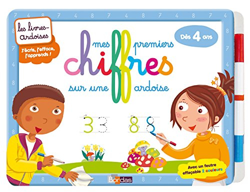 Mes premiers chiffres sur une ardoise, dès 4 ans