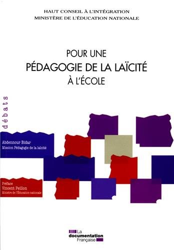 Pour une pédagogie de la laïcité à l'école