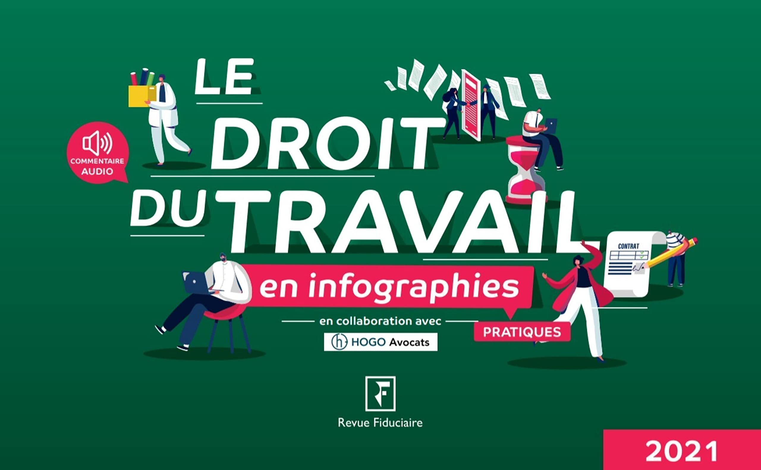 Le droit du travail en infographies pratiques : 2021