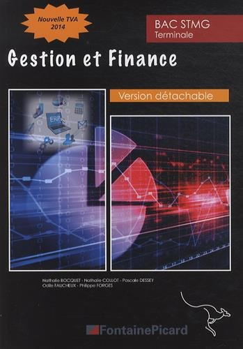 Gestion et finance bac STMG terminale : version détachable