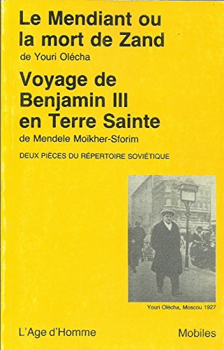 Le mendiant ou La mort de Zand. Le voyage de Benjamin III en Terre sainte
