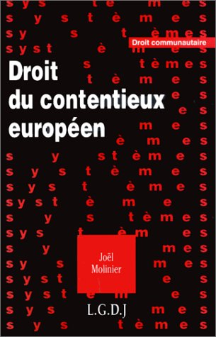 Droit du contentieux européen