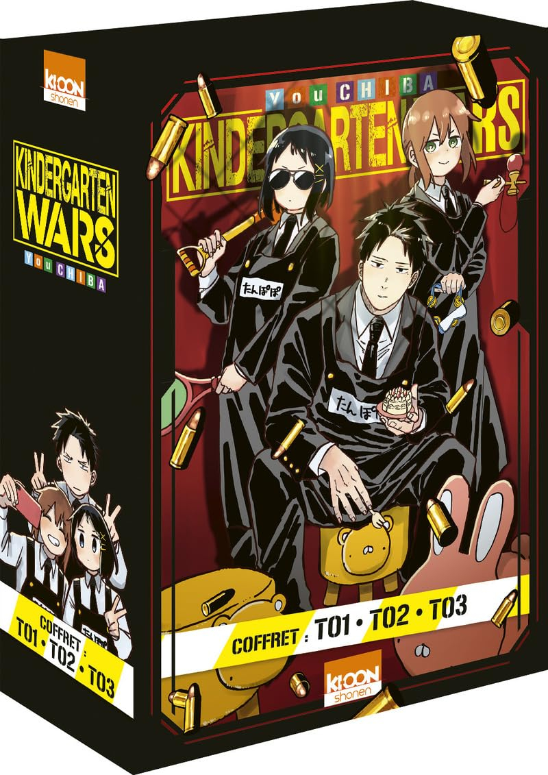 Kindergarten Wars : coffret : T01, T02, T03