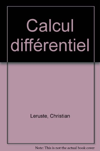 Calcul différentiel