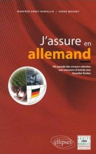J'assure en allemand : le hit parade des erreurs aux examens et concours
