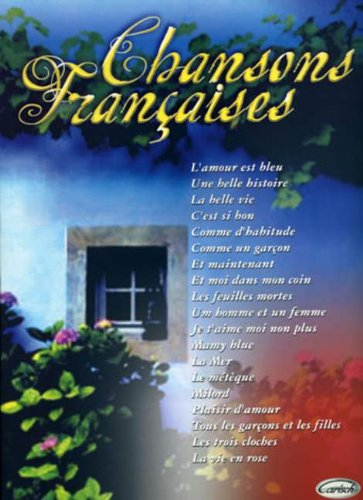 Chansons Francaises Piano Vocal Guitar Book
