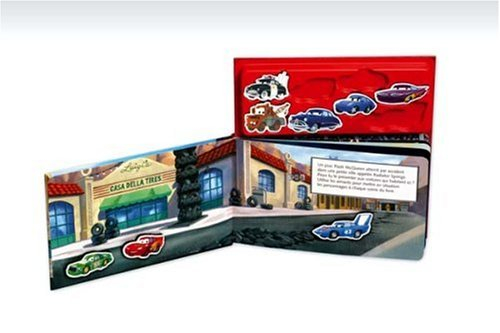 En route pour l'aventure ! : Cars : un livre magnétique avec 8 superbes aimants
