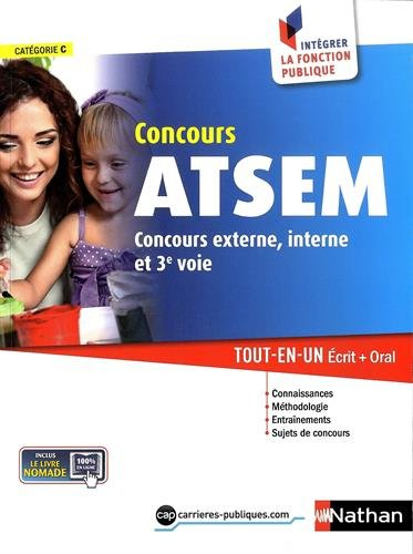 Concours ATSEM, agent territorial spécialisé des écoles maternelles : catégorie C, concours externe,