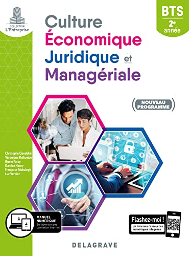 Culture économique, juridique et managériale, BTS 2e année : nouveau programme