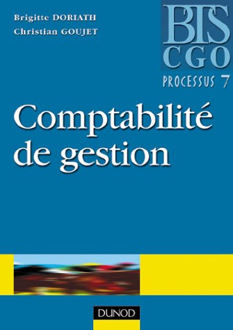 comptabilité de gestion bts cgo. : processus 7 : détermination et analyse des coûts