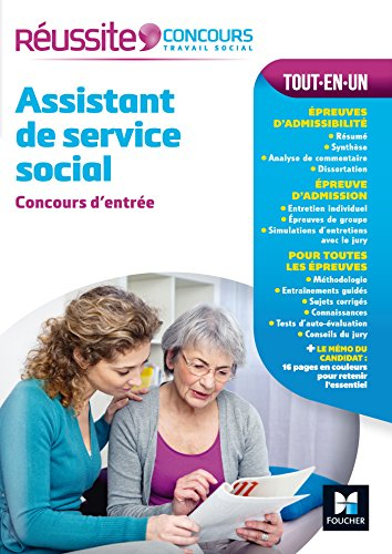 Assistant de service social : concours d'entrée