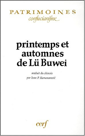 Printemps et automnes de Lü Buwei