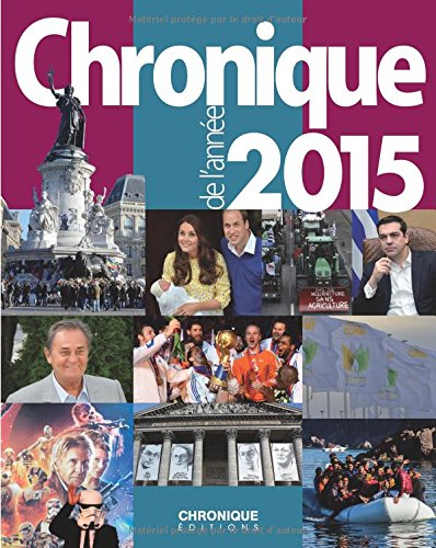 Chronique de l'année 2015