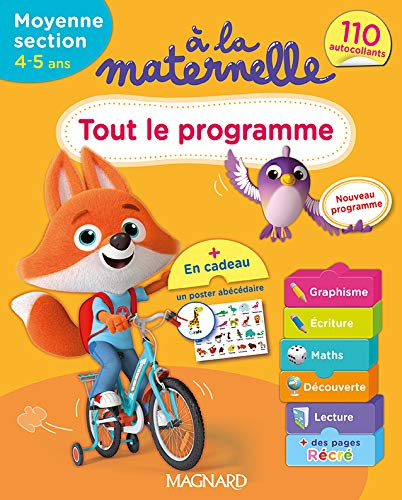 A la maternelle, moyenne section, 4-5 ans : tout le programme : nouveau programme