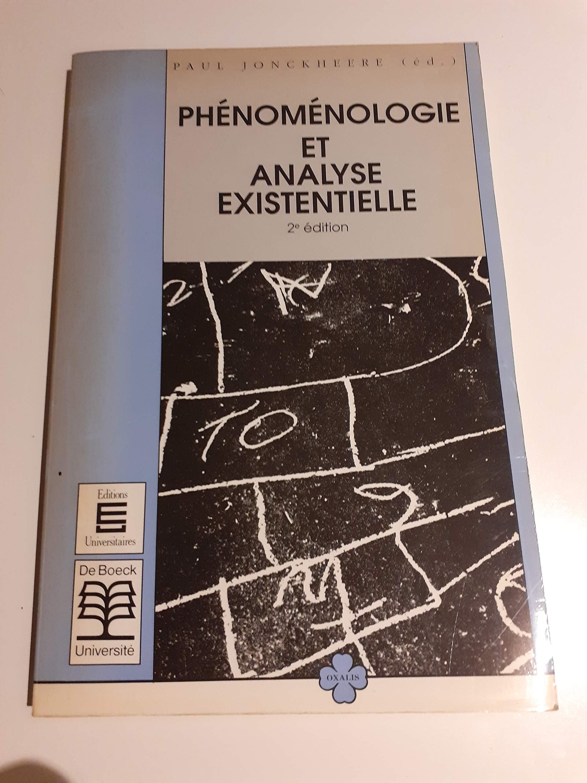 Phénoménologie et analyse existentielle