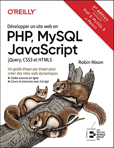 Développer un site web en PHP, MySQL, JavaScript, jQuery, CSS3 et HTML5 : guide étape par étape pour