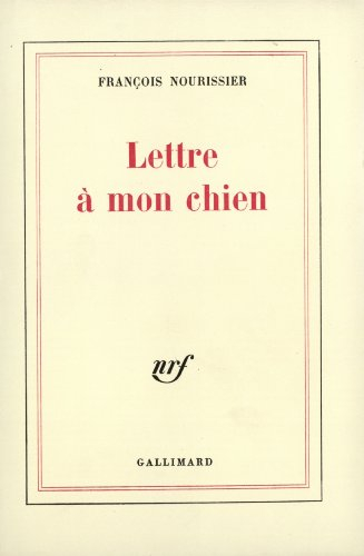 Lettre à mon chien